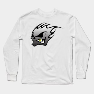 SkullHead Golden Tooth Long Sleeve T-Shirt